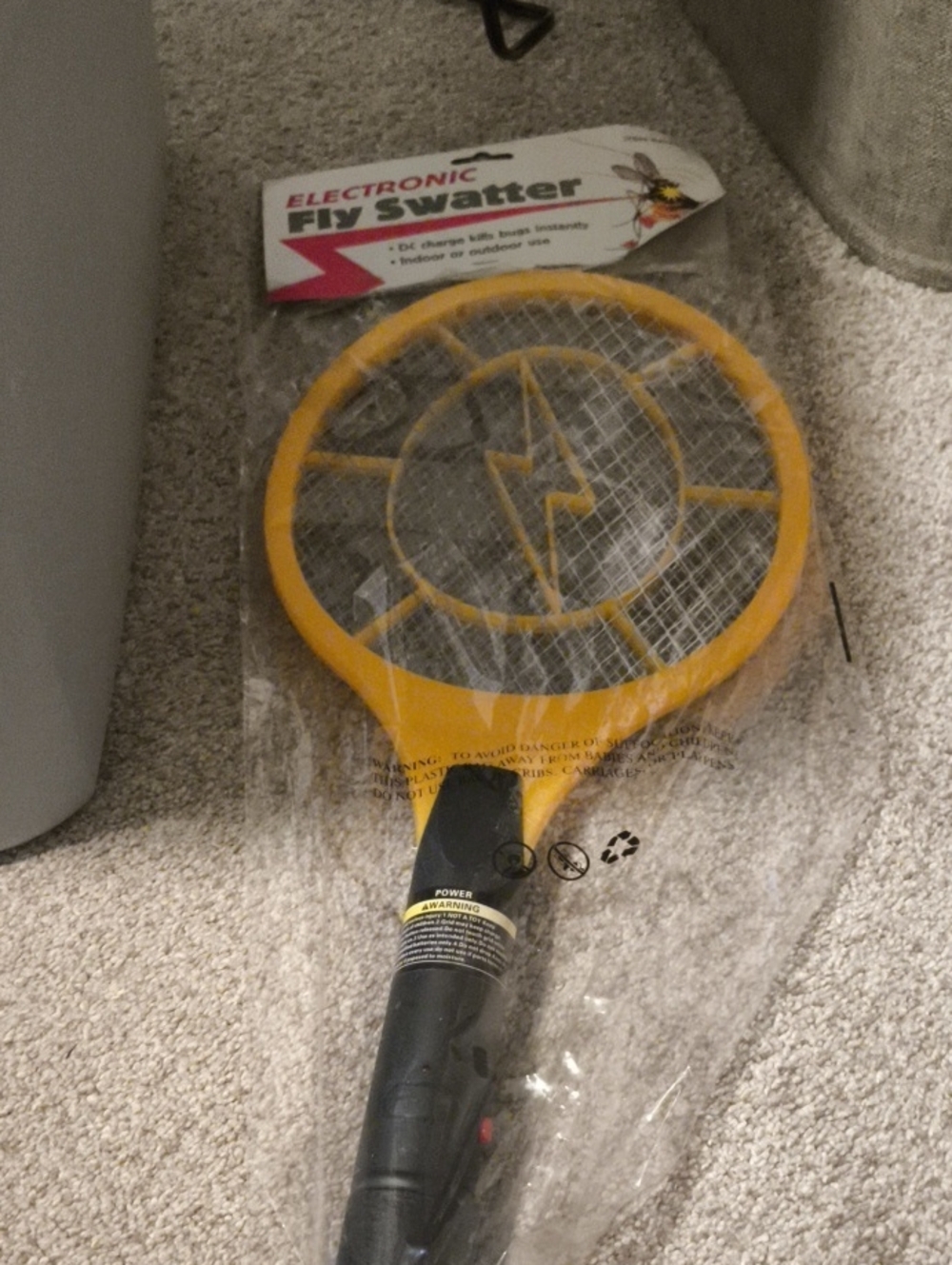 Electronic Fly Swatter - Yellow